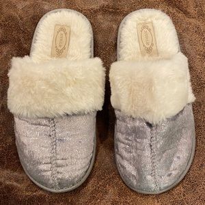 Joyfolie Girls Velvet Slippers Size 4